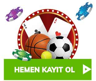 Spor ve casino temalı görsel ile hemen kayıt ol butonu