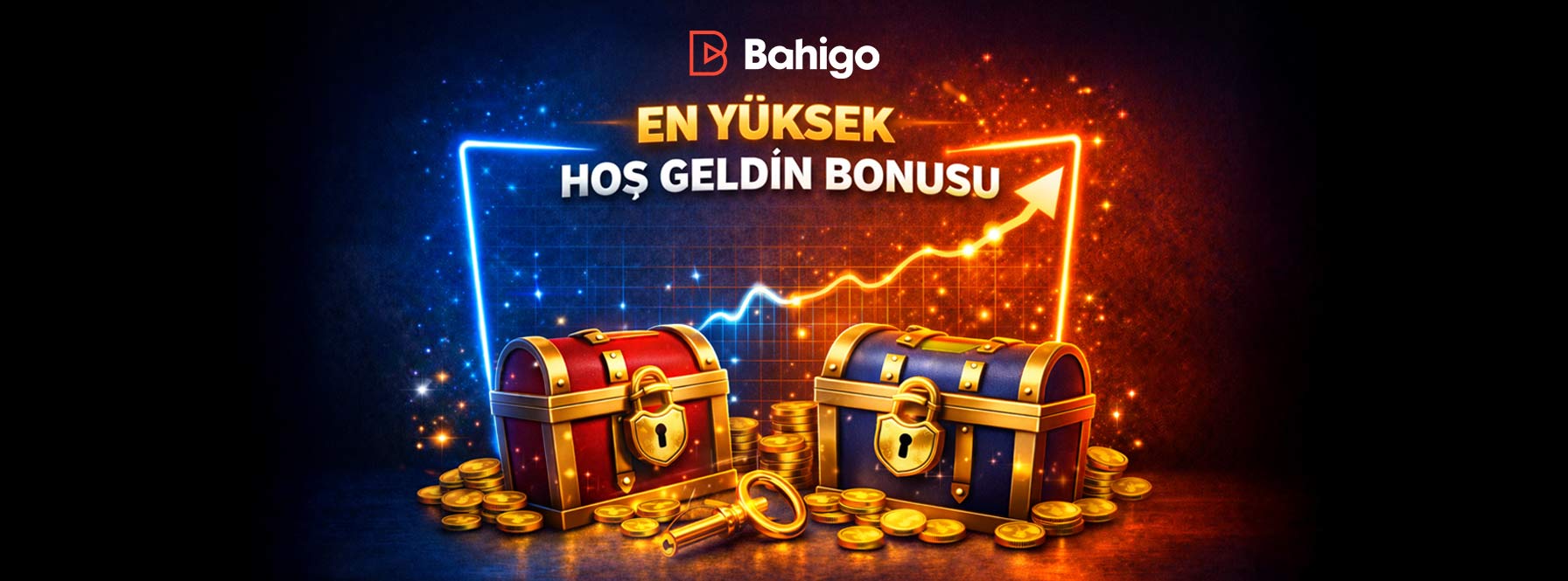 Bahigo en yüksek hoş geldin bonusu, sandıklar ve artan kazanç grafiği